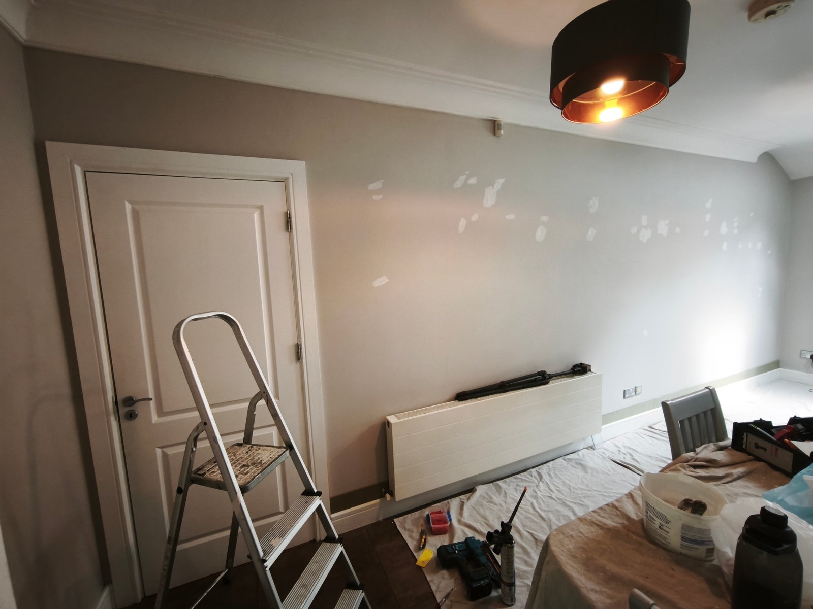 Malahide panelling project, before